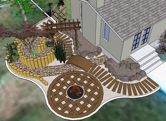 Landscaping the Back Yard